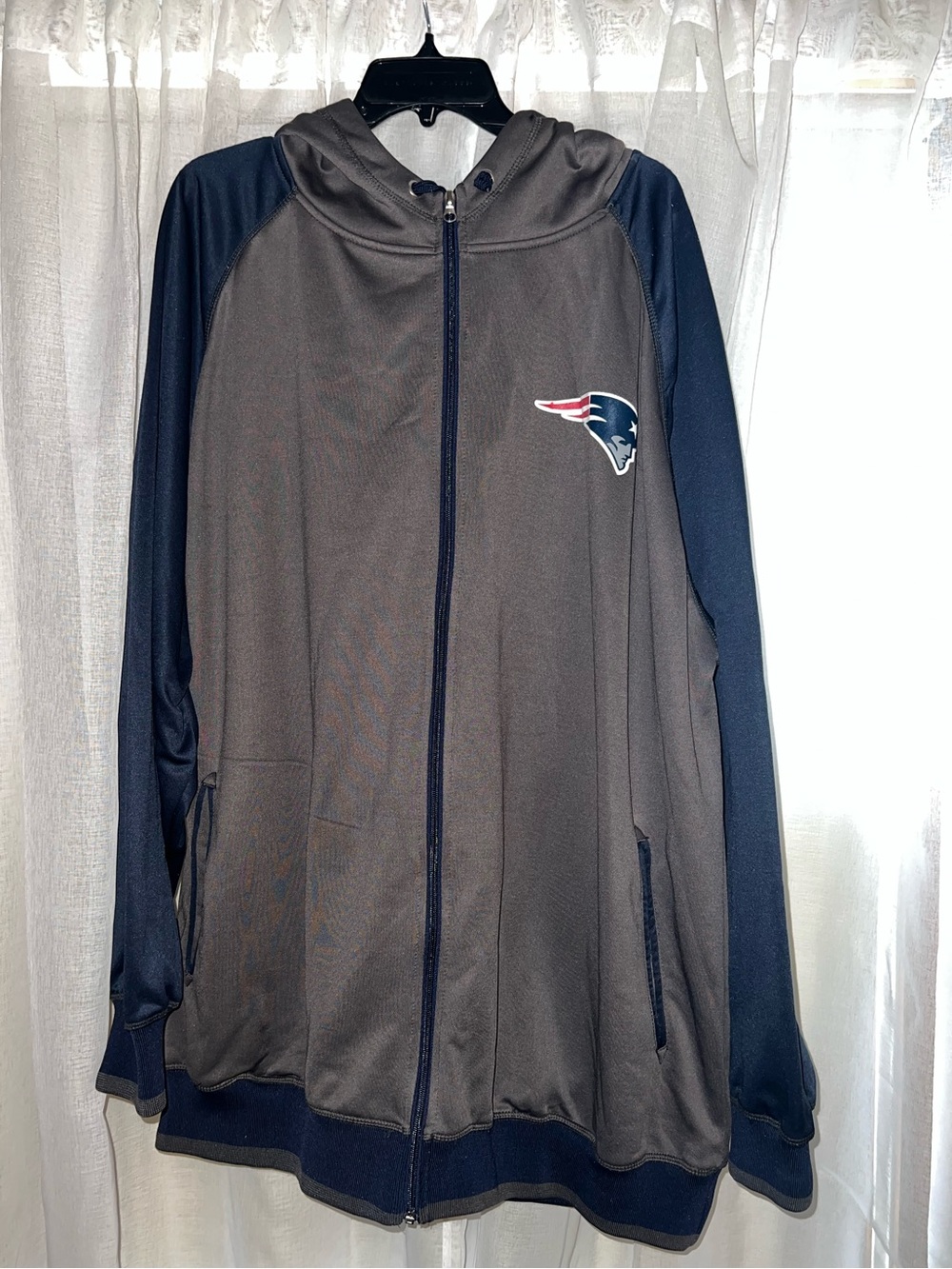 Patriots Hooded Zip Up Jacket